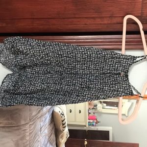 Black and white tank